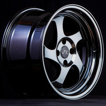 JNC034 | Black Chrome | 17x8 | 5x114.3 | +30mm | CB: 73.1