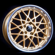 JNC016 | Gold Machined Lip  | 18x9.5 | 5x114.3 | +25mm | CB: 73.1