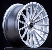 JNC042 | Silver Machined Face Gold Rivets | 18x9.5 | 5x120 | +35mm | CB: 72.6