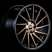 JNC051 | Matte Black Machined Bronze Face | 18x8.5 | 5x100/5x114.3 | +35mm | CB: 73.1