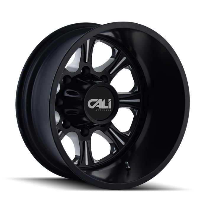 BRUTAL 9105 | REAR BLACK/MILLED SPOKES | 8x170 | 20X8.25 | -180mm