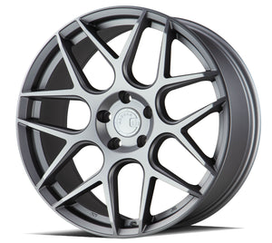 AFF2 | Matte Gray | 19x8.5 | 5x114.3 | +35mm | CB73.1