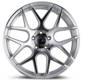 AFF2 | Gloss Silver Machined Face | 19x9.5 | 5x112 | +35mm | CB66.6