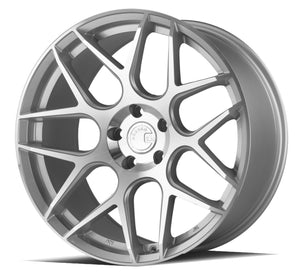 AFF2 | Gloss Silver Machined Face | 19x9.5 | 5x112 | +35mm | CB66.6