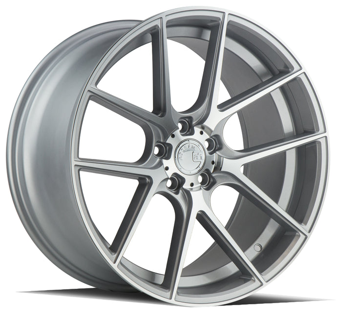 AFF3 | Gloss Silver Machined Face | 20x9 | 5x114.3 | +32mm | CB73.1