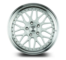 AH02 | Silver w/ Machined Lip | 18x8.5 | 5x120 | +35mm | CB72.6