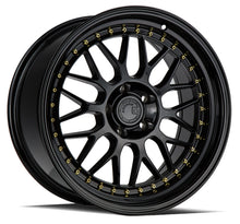 AH02 | Gloss Black ( Gold Rivet) | 18x9.5 | 5x114.3 | +30mm | CB73.1