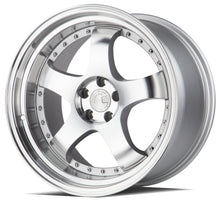AH03 | Silver Machined Face And Lip | 18x9.5 | 5x114.3 | +30mm | CB73.1