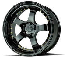 AH03 | Full Golss Black ( Gold Rivet) | 19x11 | 5x114.3 | +15mm | CB73.1