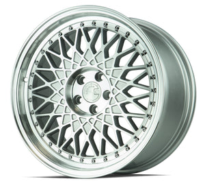 AH05 | Silver Machined Face And Lip | 18x8.5 | 5x114.3 | +35mm | CB73.1