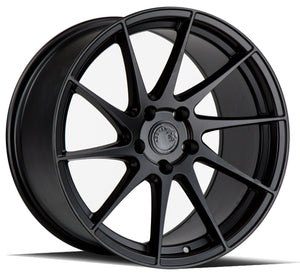 AH09 | Matte Black | 18x9.5 (Driver Side) | 5x114.3 | +35mm | CB73.1