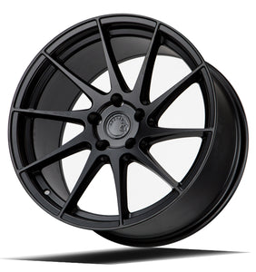 AH09 | Matte Black | 18x8.5 (Passenger Side) | 5x108 | +35mm | CB73.1