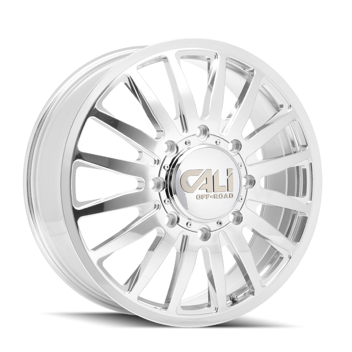 SUMMIT DUALLY 9110D | POLISHED/MILLED SPOKES | 8x165.1 | 20X8.25 | +115mm