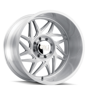 GEMINI 9112 | BRUSHED CLEAR GLOSS | 8x170 | 24X14 | -76mm