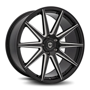 Curva | Gloss Black Milled | 20x10.5 | +35mm | CB73.1