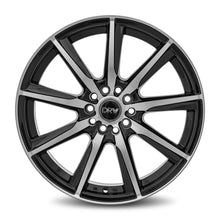 DRW | Gloss Black Machine Face | 18x7.5 | 5x105/114.3 | +40mm | CB73.1