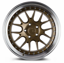 DS06 | Bronze w/Machined Lip | 18x9.5 | 5x100 | +35mm | CB73.1