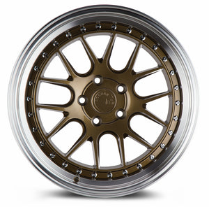 DS06 | Bronze w/Machined Lip | 18x9.5 | 5x100 | +35mm | CB73.1