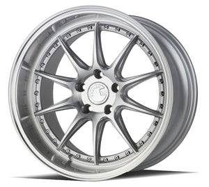 DS07 | Silver w/Machined Face | 19x11 | 5x114.3 | +15mm | CB73.1