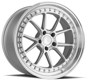 DS08 | Silver w/Machined Face | 19x9.5 | 5X114.3 | +30mm | CB73.1