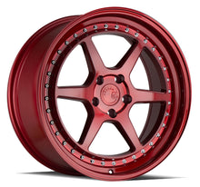 DS09 | Candy Red w/ (Chrome Rivets) | 18x8.5 | 5x100 | +35mm | CB73.1