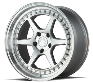 DS09 | Silver w/Machined Face | 18x8.5 | 5x114.3 | +35mm | CB73.1