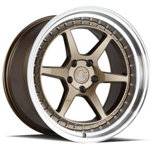 DS09 | Bronze w/Machined Lip | 19x11 | 5x114.3 | +22mm | CB73.1