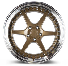 DS09 | Bronze w/Machined Lip | 19x11 | 5x114.3 | +22mm | CB73.1