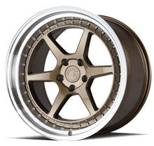 DS09 | Bronze w/Machined Lip | 19x11 | 5x114.3 | +22mm | CB73.1