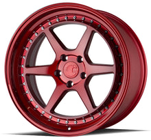 DS09 | Candy Red w/ (Chrome Rivets) | 19x9.5 | 5x114.3 | +22mm | CB73.1