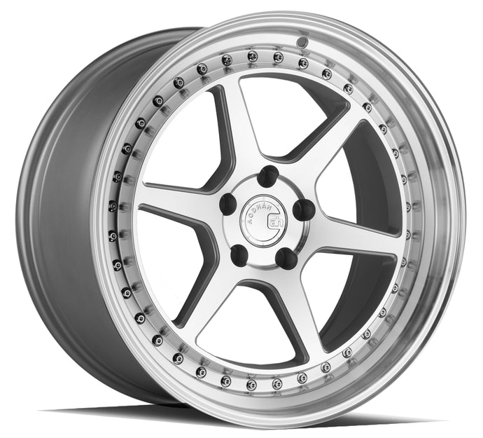 DS09 | Silver w/Machined Face | 18x9.5 | 5x100 | +35mm | CB73.1