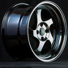 JNC034 | Black Chrome | 17x8 | 5x114.3 | +30mm | CB: 73.1