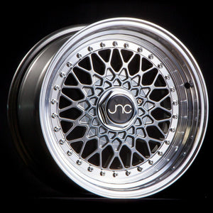 JNC004 | Gunmetal Machined Lip | 18x9.5 | 5x100/5x114.3 | +25mm | CB: 73.1