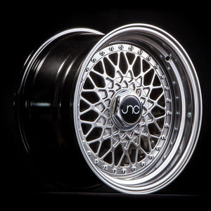 JNC004 | Hyper Black | 15x8 | 4x100/4x114.3 | +25mm | CB: 73.1