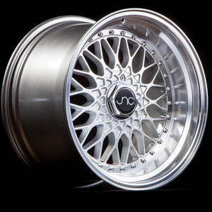 JNC004 | Silver Machined Lip | 17x8.5 | 5x100/5x114.3 | +15mm | CB: 73.1