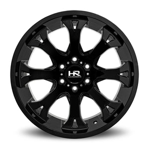 Hardrock | BloodShot Xposed | Gloss Black | 20x10 | 5x127 | -19mm | CB78.1