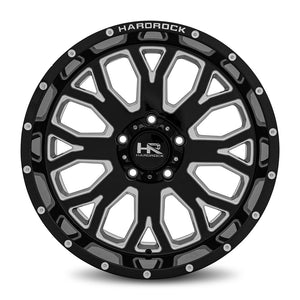 Hardrock | Slammer XPosed | Gloss Black Milled | 20x10 | 6x139.7 | -19mm | CB108