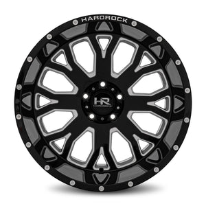 Hardrock | Slammer XPosed | Gloss Black Milled | 20x12 | 5x139.7 | -44mm | CB87