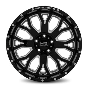 Hardrock | Slammer XPosed | Gloss Black Milled | 20x9 | 6x135 | 0mm | CB87.1