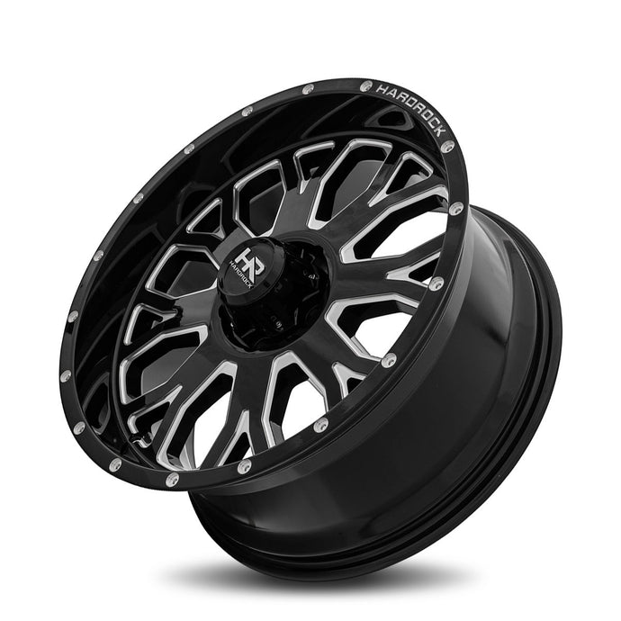 Hardrock | Slammer XPosed | Gloss Black Milled | 20x9 | 6x135 | 0mm | CB87.1