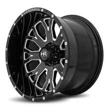 Hardrock | Slammer XPosed | Gloss Black Milled | 24x12 | 8x180 | -44mm | CB124.3