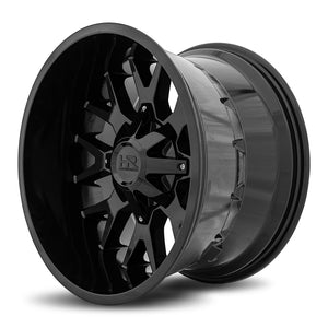 Hardrock | Affliction | Gloss Black | 20x12 | 5x139.7/150 | -44mm | CB110.3