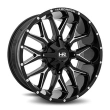 Hardrock | Affliction | Gloss Black Milled | 22x10 | 5x127/139.7 | -19mm | CB87