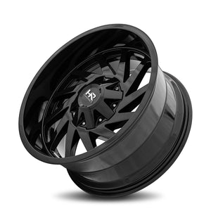 Hardrock | Crusher | Gloss Black | 20x10 | 5x127/139.7 | -19mm | CB87