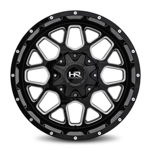 Hardrock | Gunner | Gloss Black Milled | 20x10 | 5x150/139.7 | -19mm | CB110.3