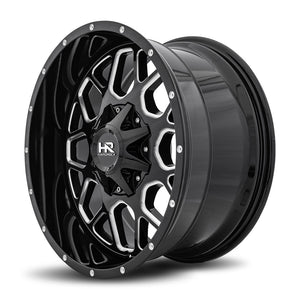 Hardrock | Gunner | Gloss Black Milled | 20x10 | 5x150/139.7 | -19mm | CB110.3