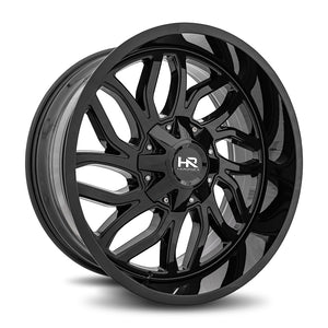 Hardrock | Destroyer | Gloss Black | 22x10 | 8x165.1 | -25mm | CB125.2