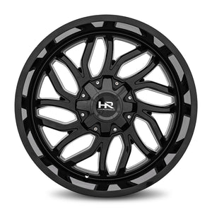 Hardrock | Destroyer | Gloss Black | 22x10 | 8x165.1 | -25mm | CB125.2