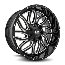 Hardrock | Destroyer | Gloss Black Milled | 22x10 | 5x127/139.7 | -25mm | CB87