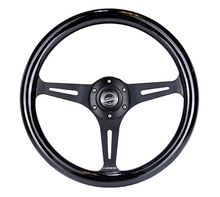 NRG 1.5" DEEP DISH WOOD GRAIN STEERING WHEEL